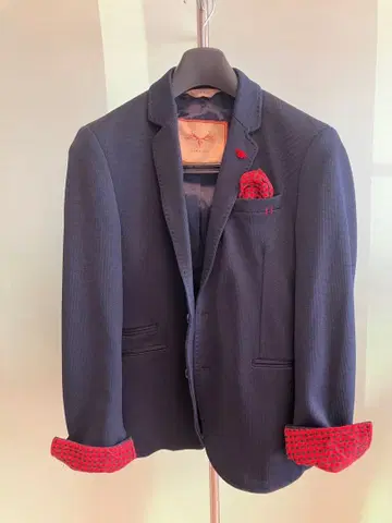 ZARA 네이비 캐주얼 자켓 L 사이즈