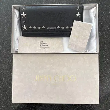 JIMMY CHOOSE 블랙 장지갑