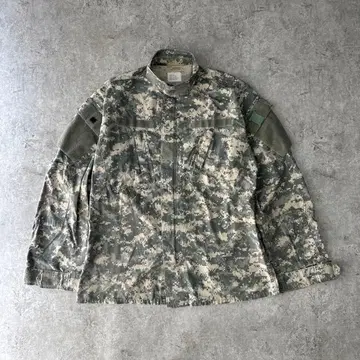 미군 실물 U.S. ARMY 디지털 카모플라주 카모 패턴 밀리터리 자켓