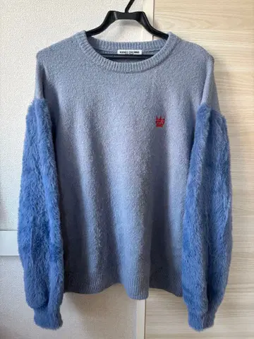 RODEO CROWNS WIDE BOWL 샤기 니트탑