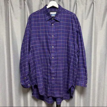 정가 26400엔 MAISON SPECIAL 오버 사이즈 롱 셔츠