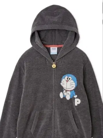 젤라또피케 도라에몽 자카드 후드티 후드티 남성용 L 사이즈