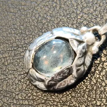 Georg Jensen 1997 목걸이 펜던트 스톤