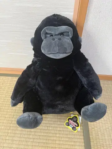 우호우호 고릴라의 고리군 봉제 인형 (택 포함)