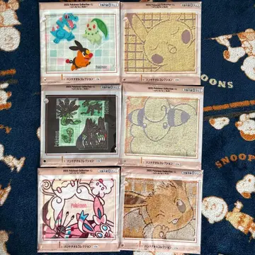 제일복권 포켓몬 I상 핸드 타월 컬렉션 컴플리트