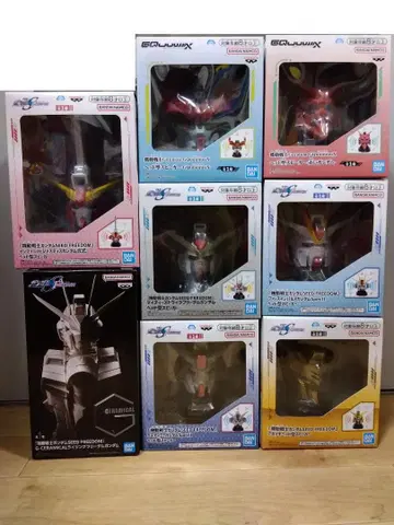 건담 피규어 & 헤드형 스피커 8점 묶음 판매 프라이스 새상품 미개봉