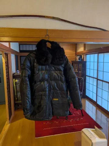 Double Goose Country 블랙 다운 자켓 RAN DMC