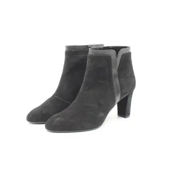 다이애나 천연 가죽 스웨이드 숏부츠 (24.5cm) 새상품급