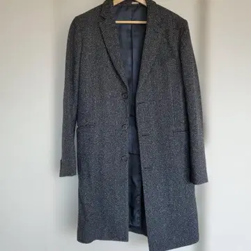 Paul Smith 체스터 코트 그레이 트위드 느낌