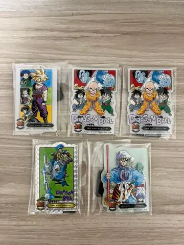 드래곤볼 40th 제일복권 F상 5점 세트