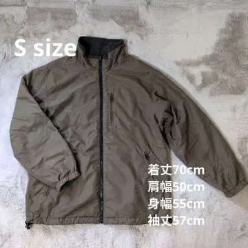 UNIQLO 카키색 플리스 안감 점퍼