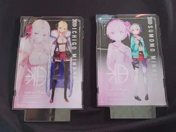 헤븐 번즈 레드 LED 빅 아크릴 스탠드 스모모 딸기