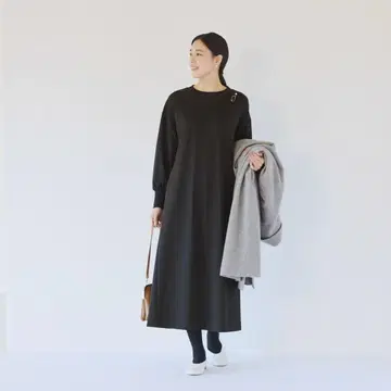 북유럽 생활 잡화점 [ 편하게 입고, 예뻐 보여 ] 분또 소재 원피스