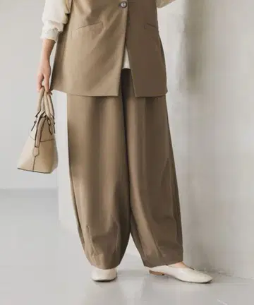 스튜디오 클립 [미사용] 턱 코쿤 팬츠 포멀 캐주얼