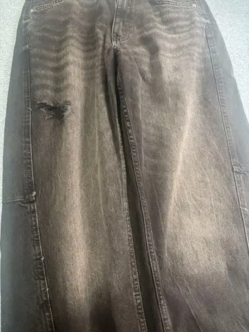 ZARA 데미지 가공 데님 팬츠