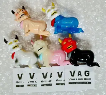 총 5종 세바스찬 VAG 시리즈 소프트 비닐 가챠 펑크 드렁커스