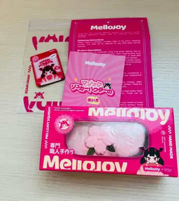 mellojoy 스퀴즈 반숙 치즈 벚꽃 그림자