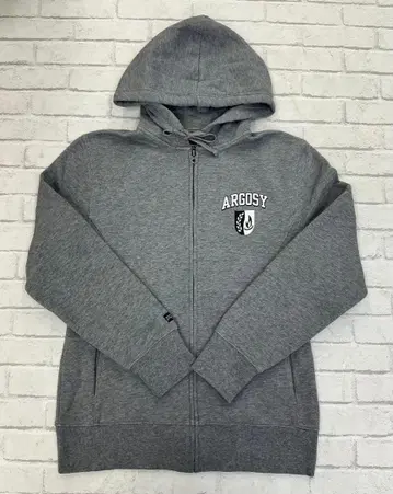 G858 JANSPORT 풀 집업 맨투맨 후드티 그레이