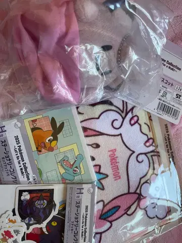 포켓몬 제일복권 E상 복조리 마스코트 세트