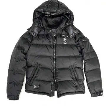 OF THE NEIGE STYLE 다운 자켓 44 블랙 후드 탈부착 가능