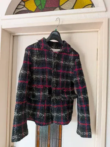 sunaokuwahara 체크 무늬 자켓