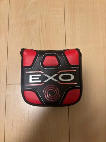 오딧세이 EXO XL MALLET 골프헤드커버 블랙 레드