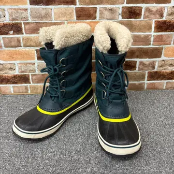 209.SOREL 소렐 윈터 카니발 스노우 부츠 그린 26