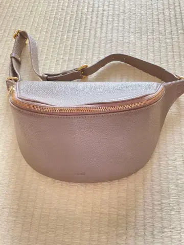 ch!iiibag shrink leather waist bag