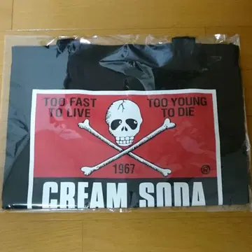 크림 소다 토트백 미사용 새상품