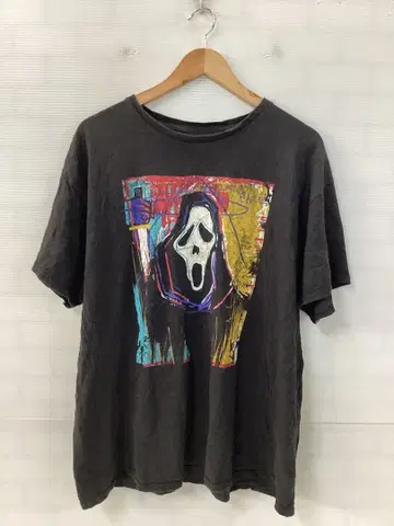 11.7 A924T 고스트 페이스 티셔츠 아트 프린트 XL