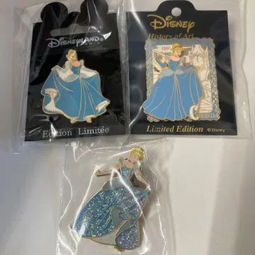 디즈니랜드 파리 신데렐라 핀 배지