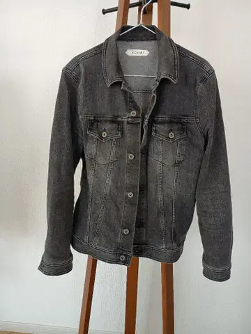즉시 구매 YCHAI 블랙 워시 데님 자켓 48 익일까지 발송