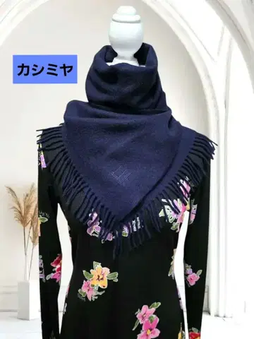 새상품급 던힐 dunhill 스코틀랜드제 캐시미어 머플러