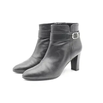 DIANA 다이애나 천연 가죽 벨트 디자인 부츠 (24.5cm) 새상품급