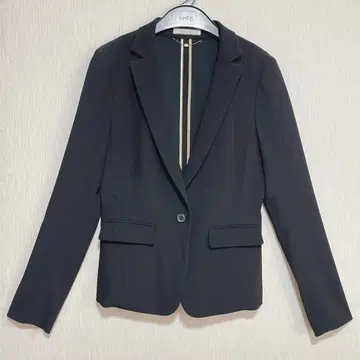 BEIGE, 베이지 블랙 사이즈 6 테일러드 자켓 빅 사이즈