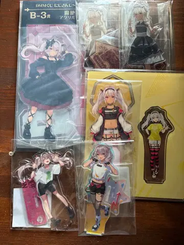 아크릴 스탠드 6개 세트 (마시마오 니지산지)