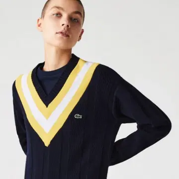 11/9까지 반값 이하 LACOSTE 에시컬 울 칠드런 니트 스웨터
