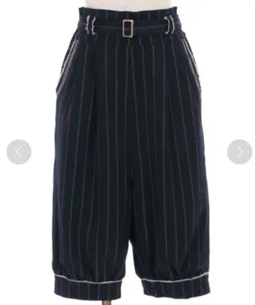 axes femme 호박 팬츠 스트라이프 하프 팬츠