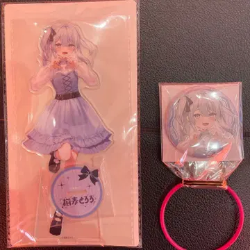 네코무기 토로로 아이돌 컬렉션! GiGO 한정판 아크릴 스탠드 캔뱃지