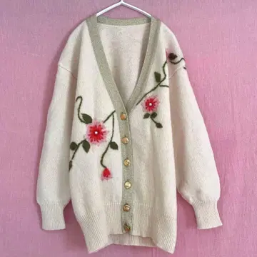 빈티지 니트 가디건 jantiques Santa Monica