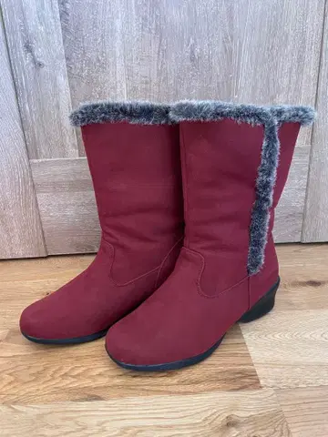 방수 2way 퍼 포함 부츠 23cm