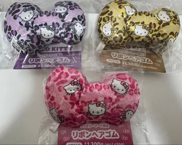 훼미리마트 한정판 리본 머리끈 3세트