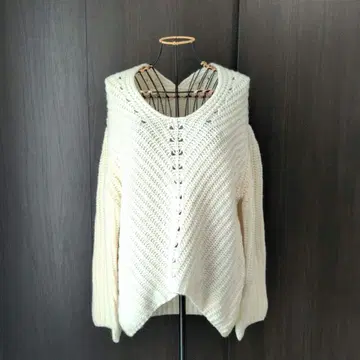 Ungrid 오버 사이즈 니트 스웨터 F