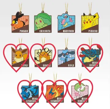 포켓몬 제일복권 G상 러버 참 6종 세트