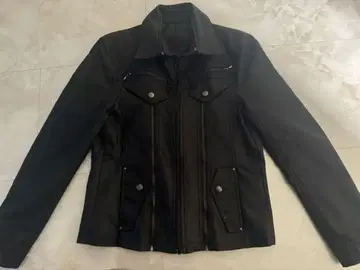 블랙 자켓 스컬 자수 포함