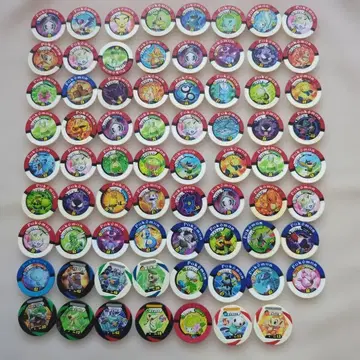 포켓몬 배틀 메달 묶음 판매 71개