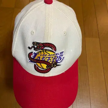 미첼앤네스 레어 레이커스 CAP 스네이크 뱀년