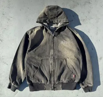 9090 Heisei Logo Denim Zip Hoodie xl 사이즈