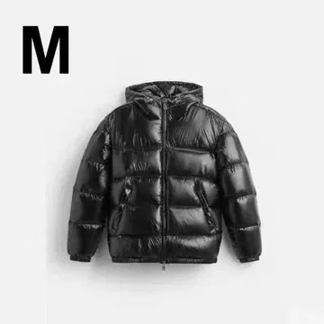 새상품급 ZARA 다운 자켓 퍼프 자켓 M r