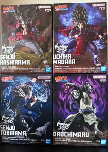 나루토 피규어 VIBRATION STARS 4종 세트
